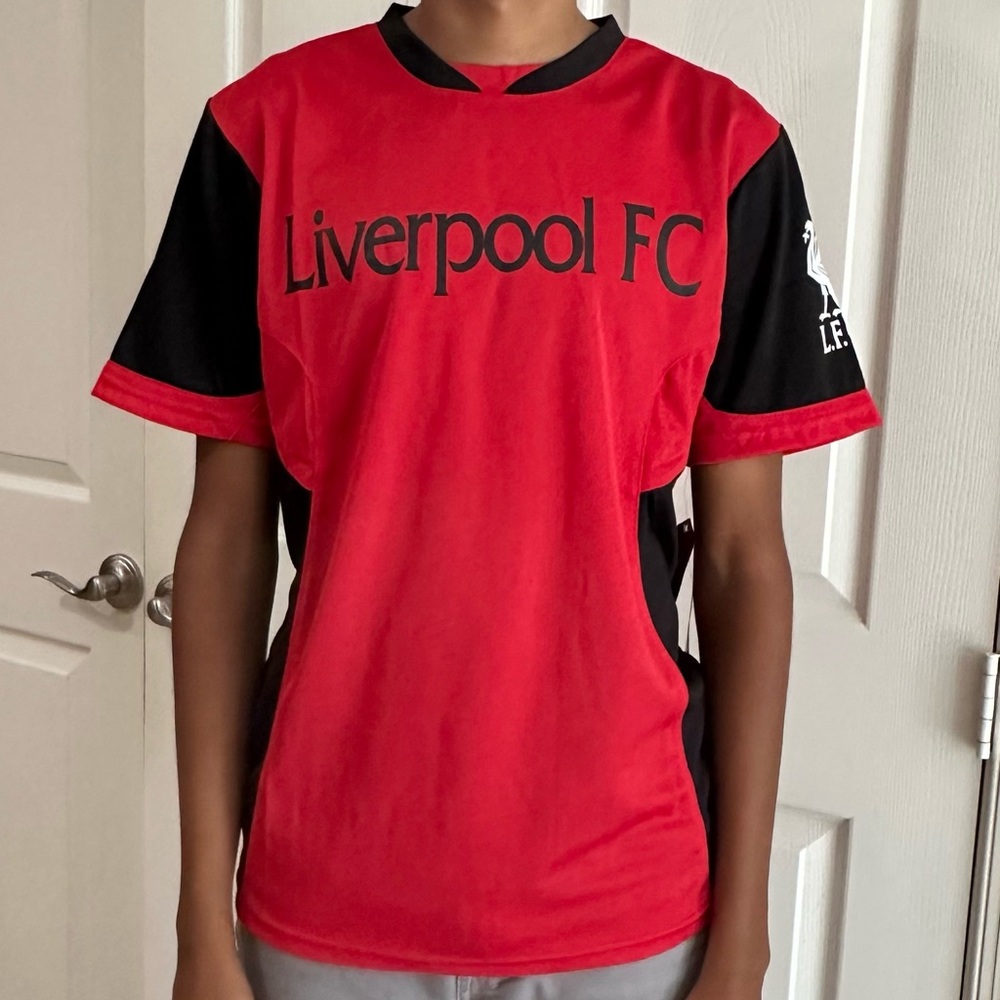 Liverpool Red and Black Shirt